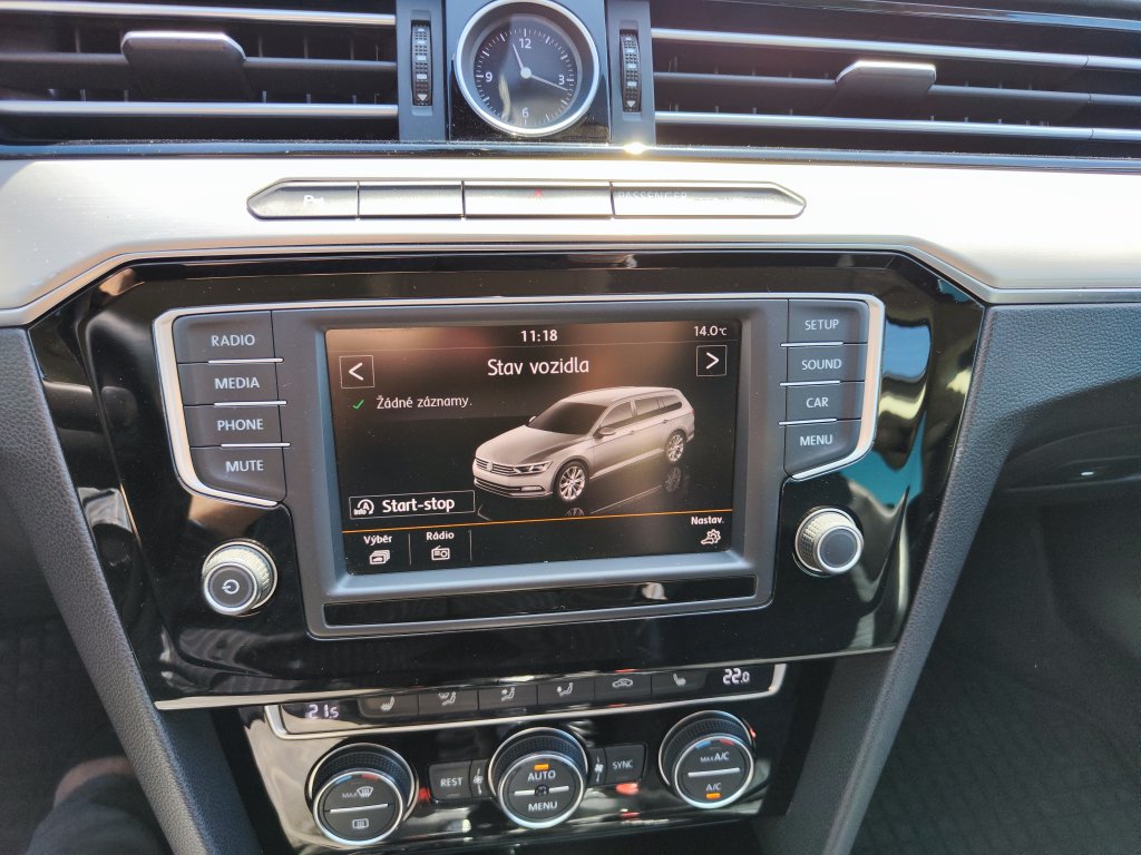 VW PASSAT VARIANT Highline 2.0 TDI 110 kW 6DSG,ČR,Full LED, 2x Kola