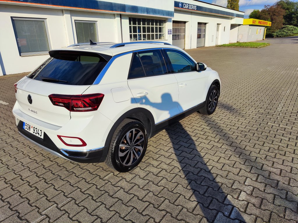 VW T-ROC Style 1.5 TSI 110 kW DSG, ČR,1.MAJITEL, Pův.lak, KAMERA