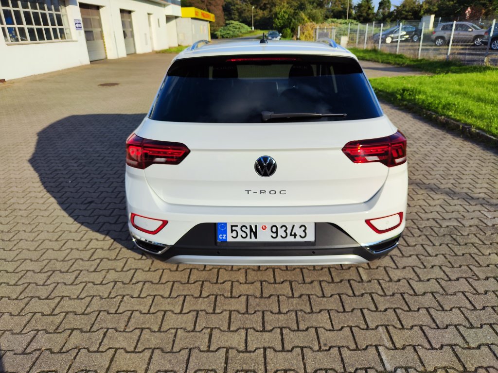 VW T-ROC Style 1.5 TSI 110 kW DSG, ČR,1.MAJITEL, Pův.lak, KAMERA