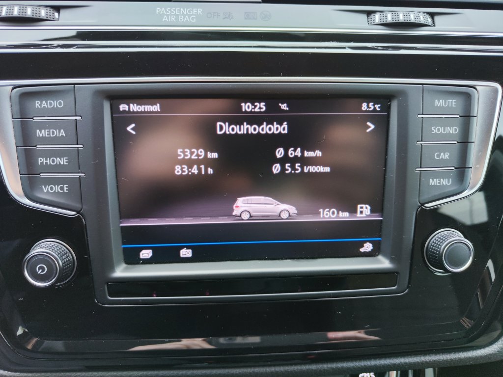 VW TOURAN HL 2.0 TDI 110 kW 6st.Manuál,ČR,TZ,KAMERA,2xKola