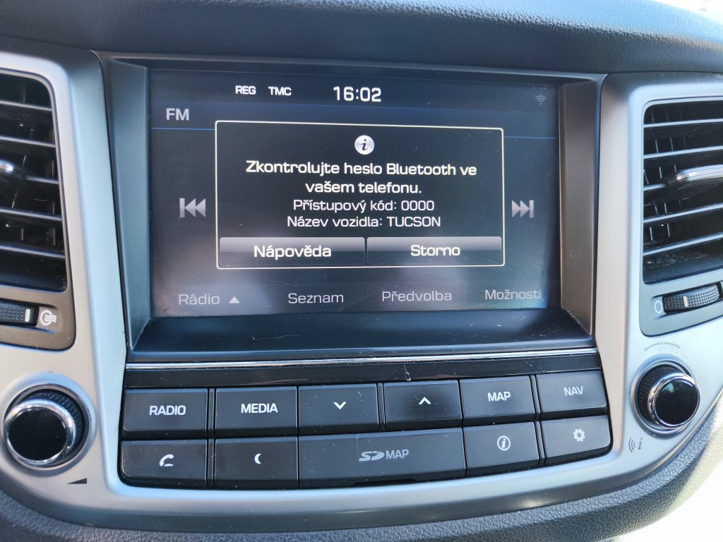 Hyundai TUCSON Welcome 1.7 CRDi 85 kW 6st.Manuál, ČR,2x Pneu, KAMERA,NAVI