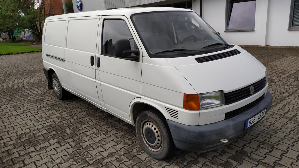 VW TRANSPORTER T4 Skříň Dl.rozvor 1.9 TD, ČR, Původní lak, Jen 152 tis.km