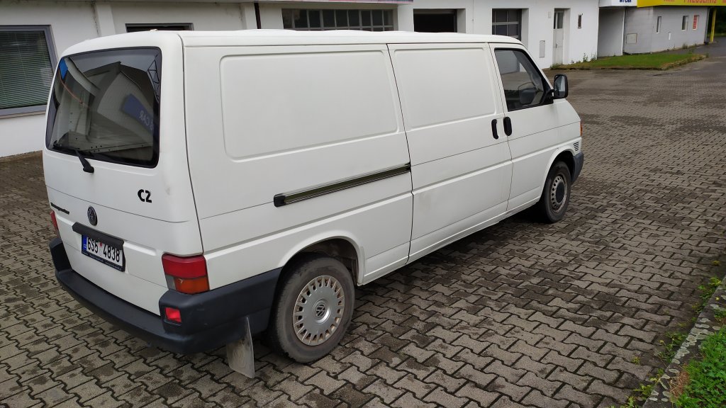 VW TRANSPORTER T4 Skříň Dl.rozvor 1.9 TD, ČR, Původní lak, Jen 152 tis.km