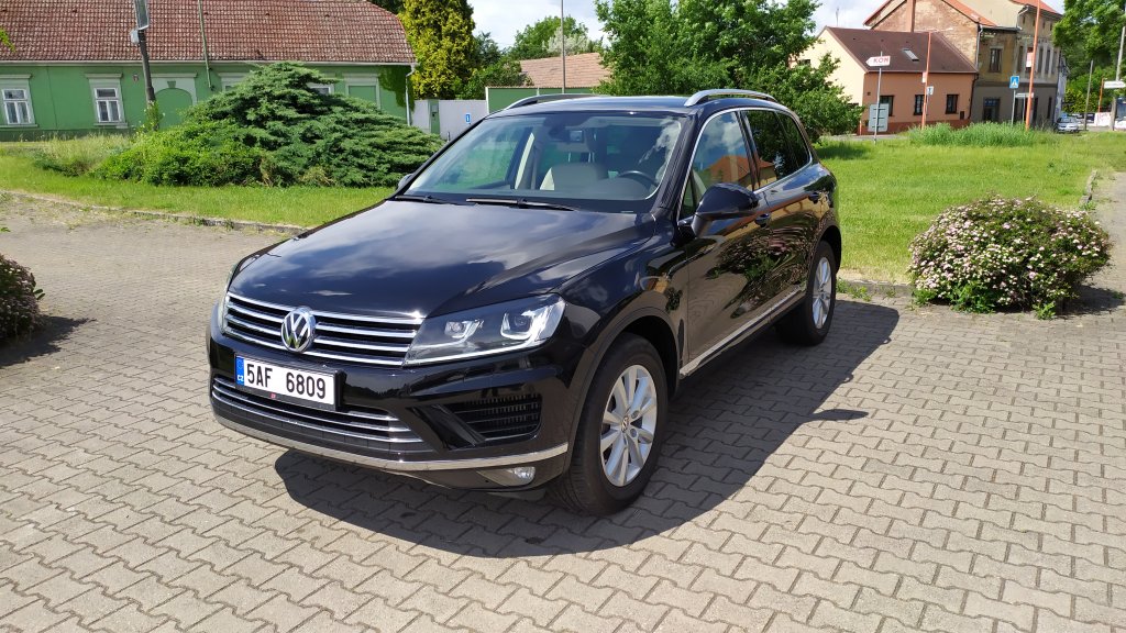 VW TOUAREG 3.0 TDI V6 193 kW 4M 8AT, ČR, DPH, TZ na 3,5 tuny!