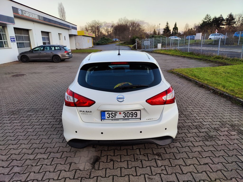 Nissan PULSAR 1.2 DIG-T 85 kW 6st.Manuál,ČR,1.MAJITEL,Pův.lak! 2xPneu