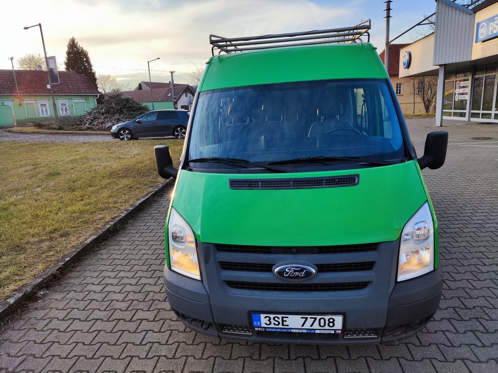 Ford TRANZIT 280M 6míst 2.2 TDCi 85 kW 6MT, TZ, Klima, 2x Kola